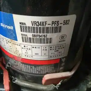 Copeland VR30KF-PFS-582/VR31KM-PFS-582