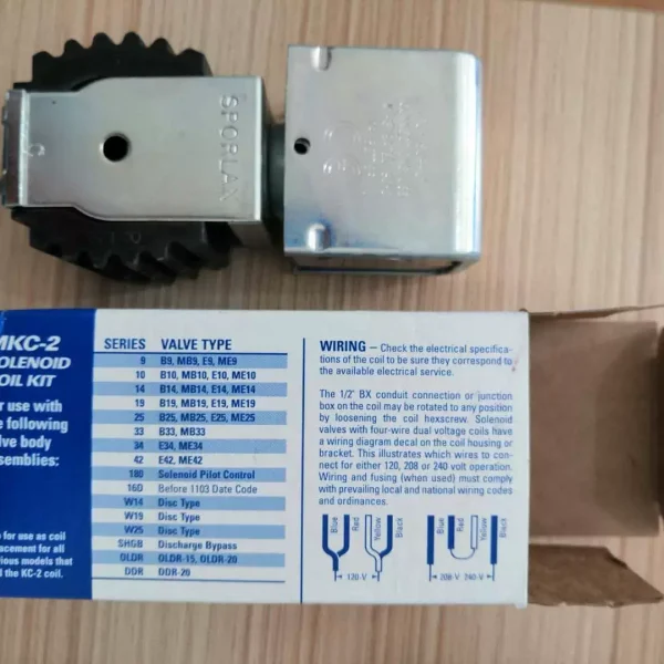 SPORLAN Solenoid valve coil MKC-1 MKC-2 OMKC-1 OMKC-2