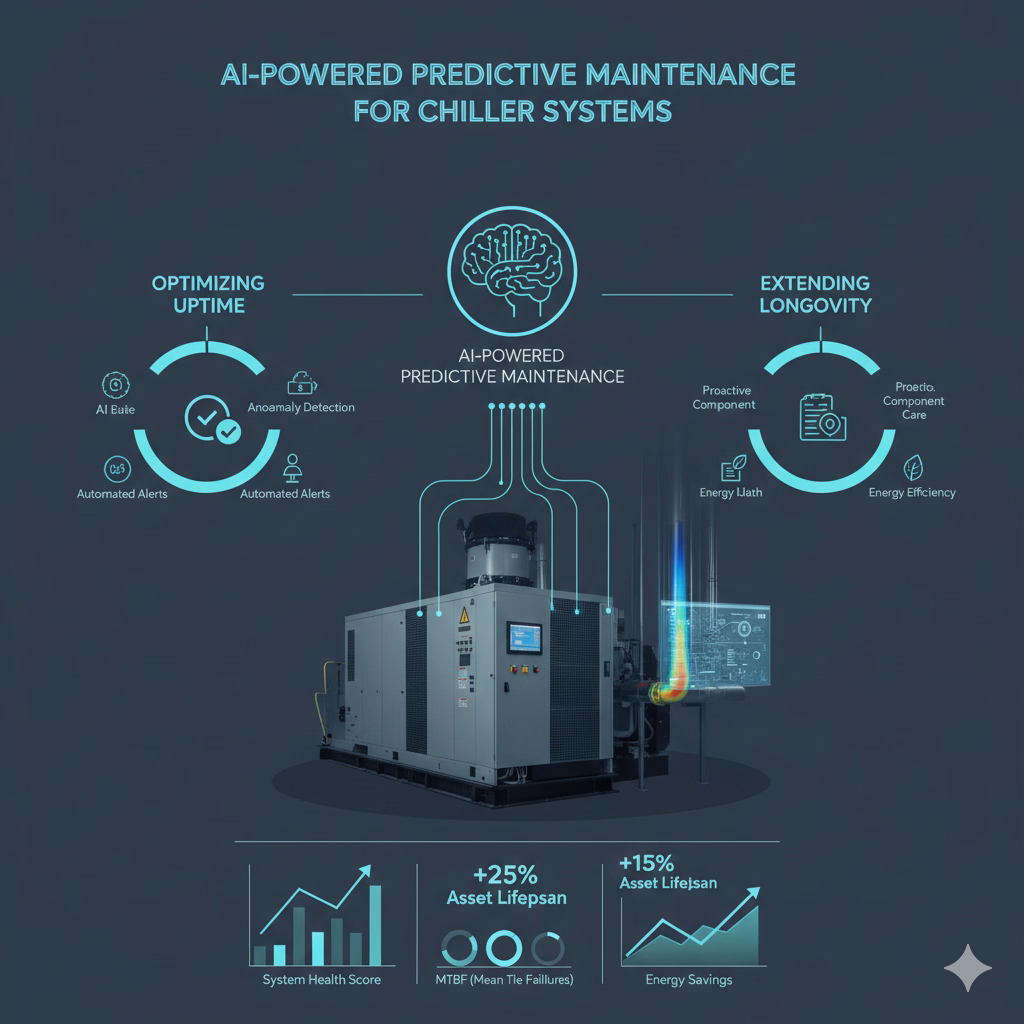Read more about the article AI-Powered Predictive Maintenance for Chiller Systems: Optimizing Uptime and Longevity