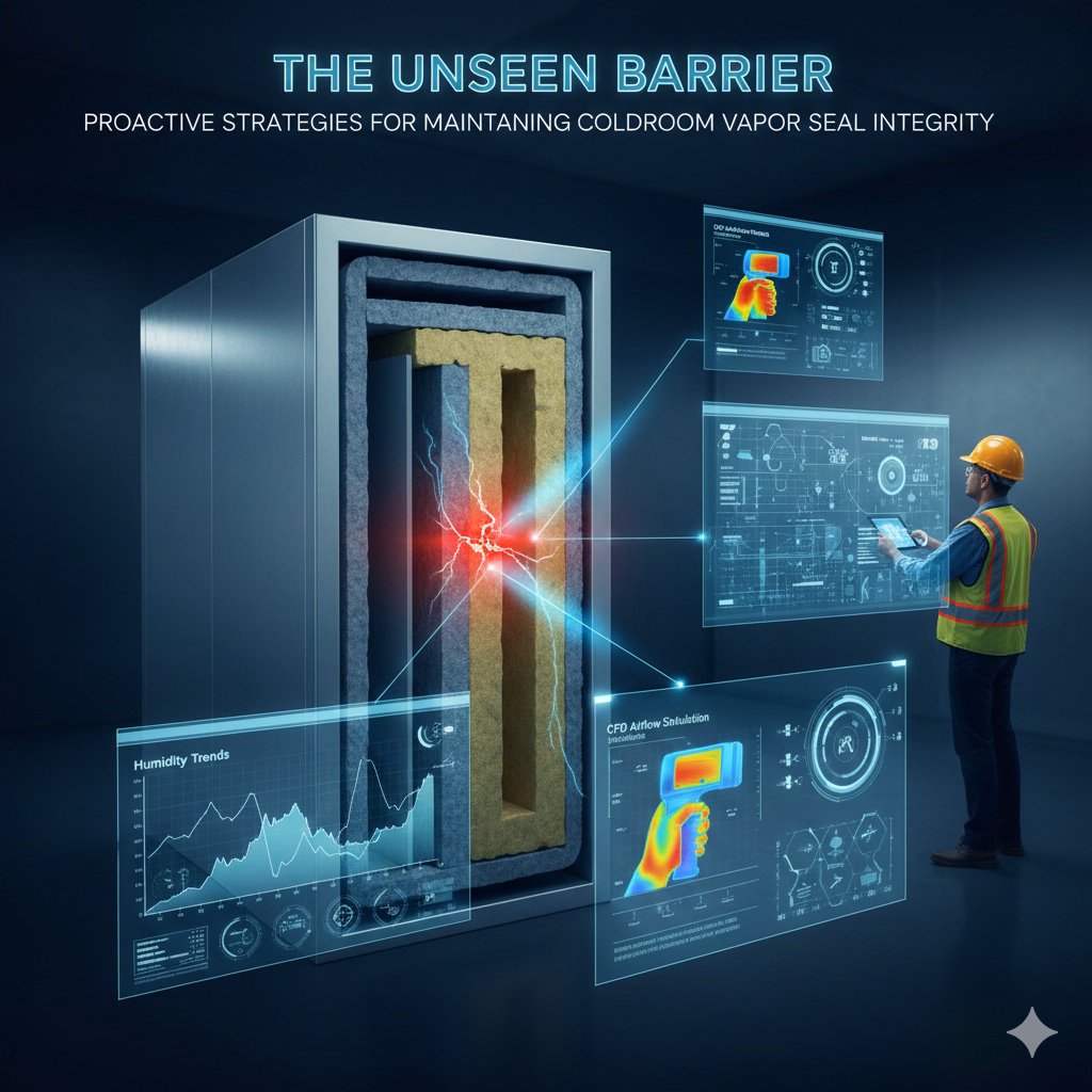 Read more about the article The Unseen Barrier: Proactive Strategies for Maintaining Coldroom Vapor Seal Integrity